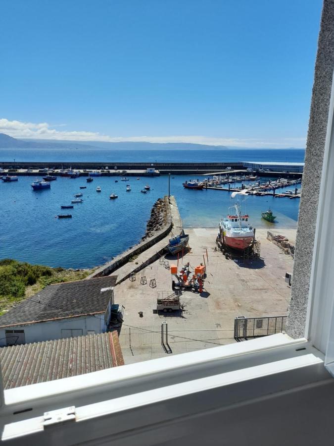 Apartamento Vista Al Puerto De Finisterre Esterno foto