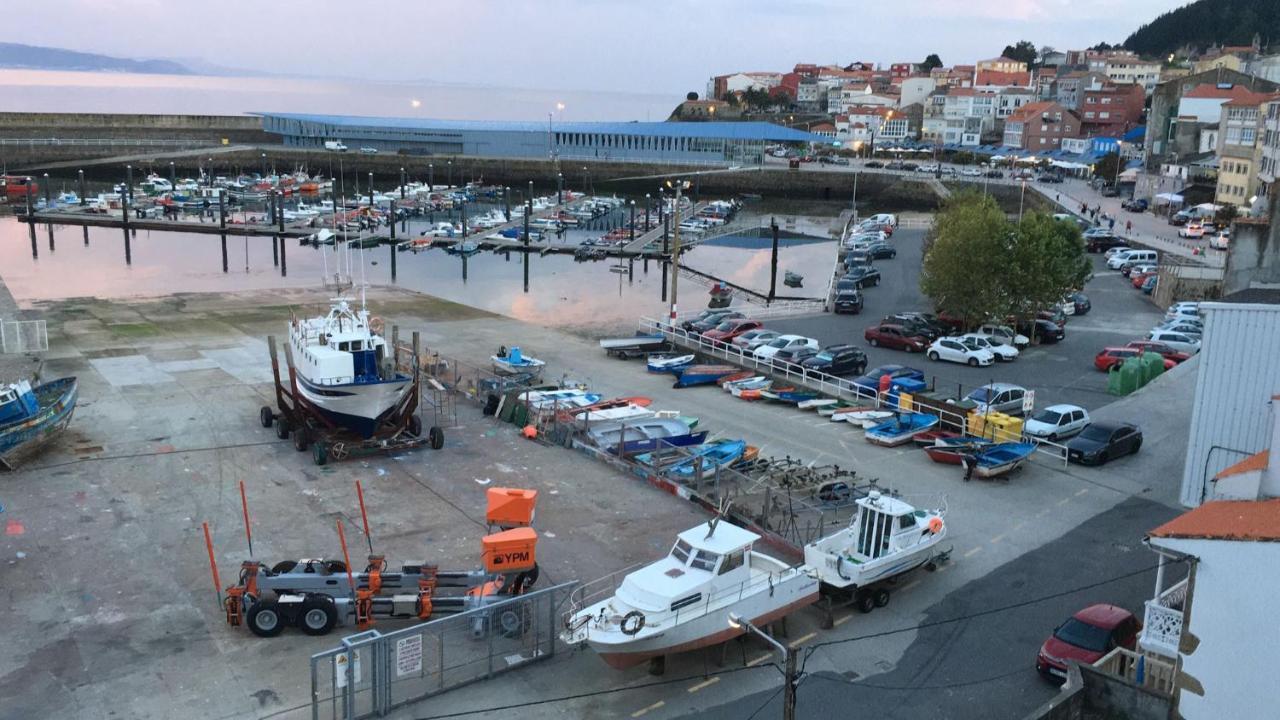 Apartamento Vista Al Puerto De Finisterre Esterno foto