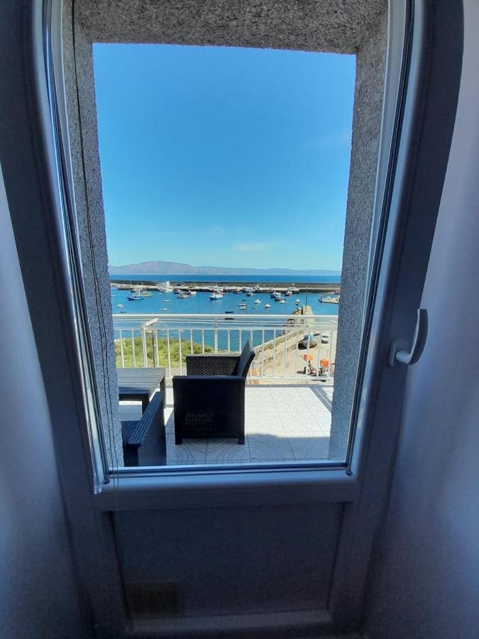 Apartamento Vista Al Puerto De Finisterre Esterno foto